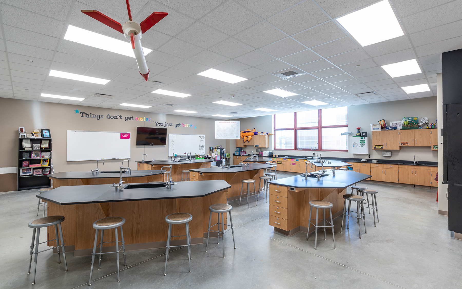 Science Classroom at Dodge City High School