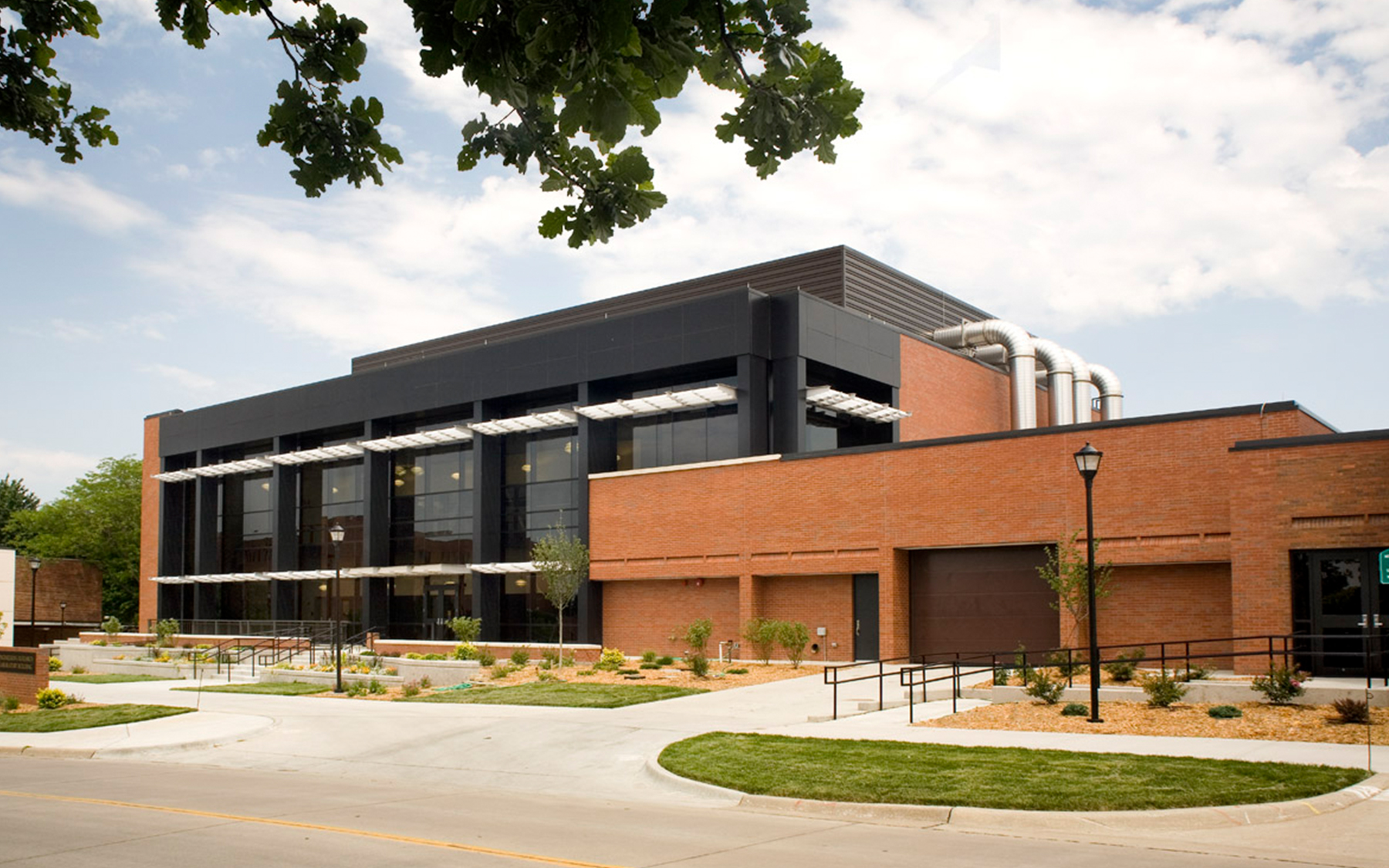 Exterior Addition of Beggs Hall - Wichita State University