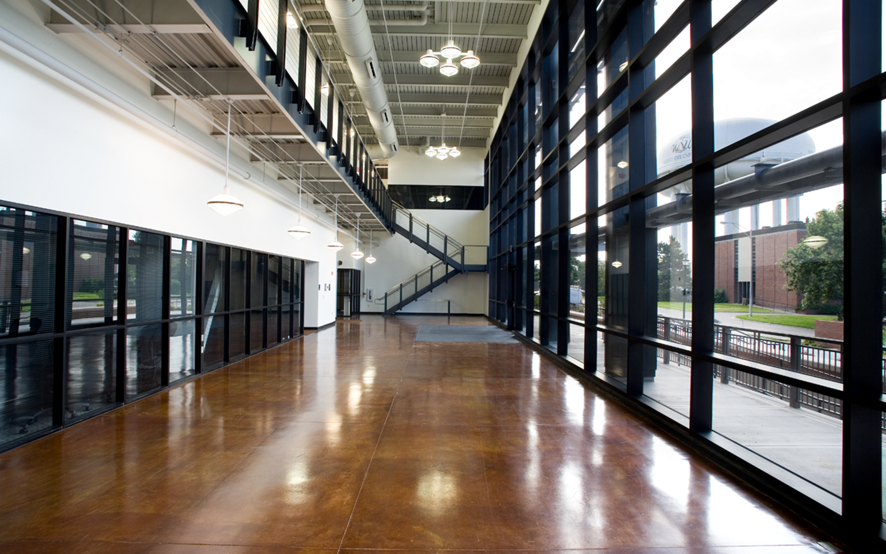 Interior Floor Entrance to the additional on Beggs Hall