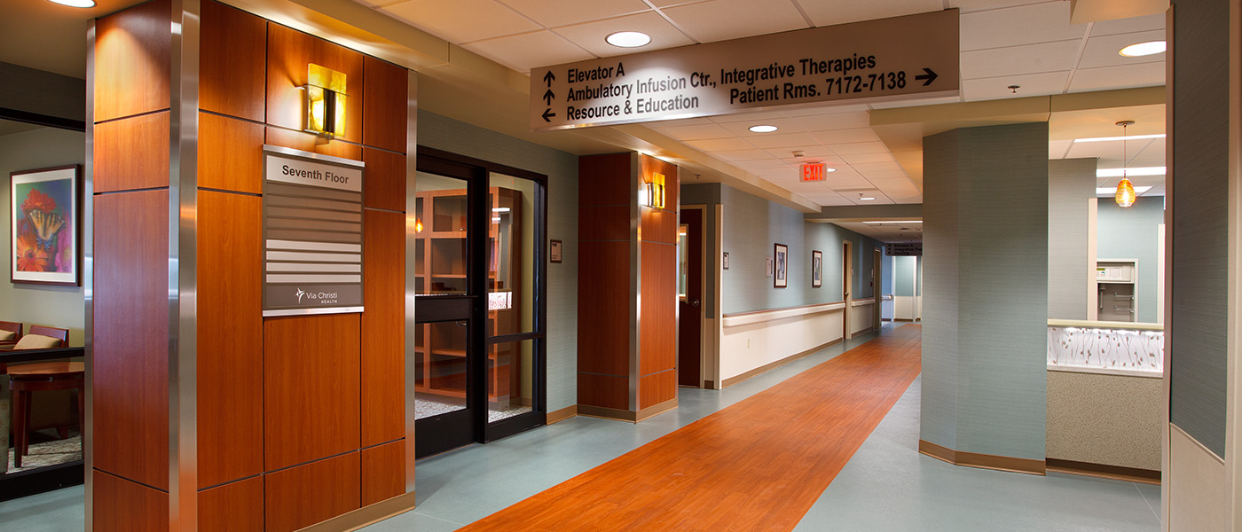 Via Christi Health Cancer Institute, 7th Floor Header