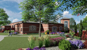 Derby fire station rendering