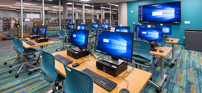Training Center, Advanced Learning Library, Wichita Kansas, TESSERE Architecture