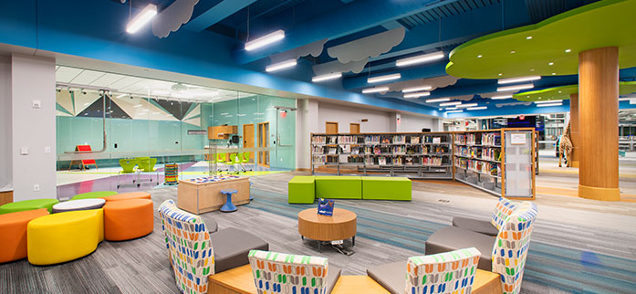 Children's Pavilion, Advanced Learning Library, Wichita Kansas, TESSERE Architecture
