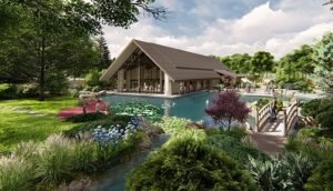 Topeka Japanese Garden rendering