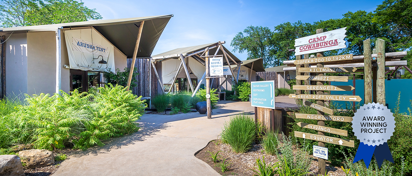 Award Winning - Camp Cowabunga at Topeka Zoo & Gardens