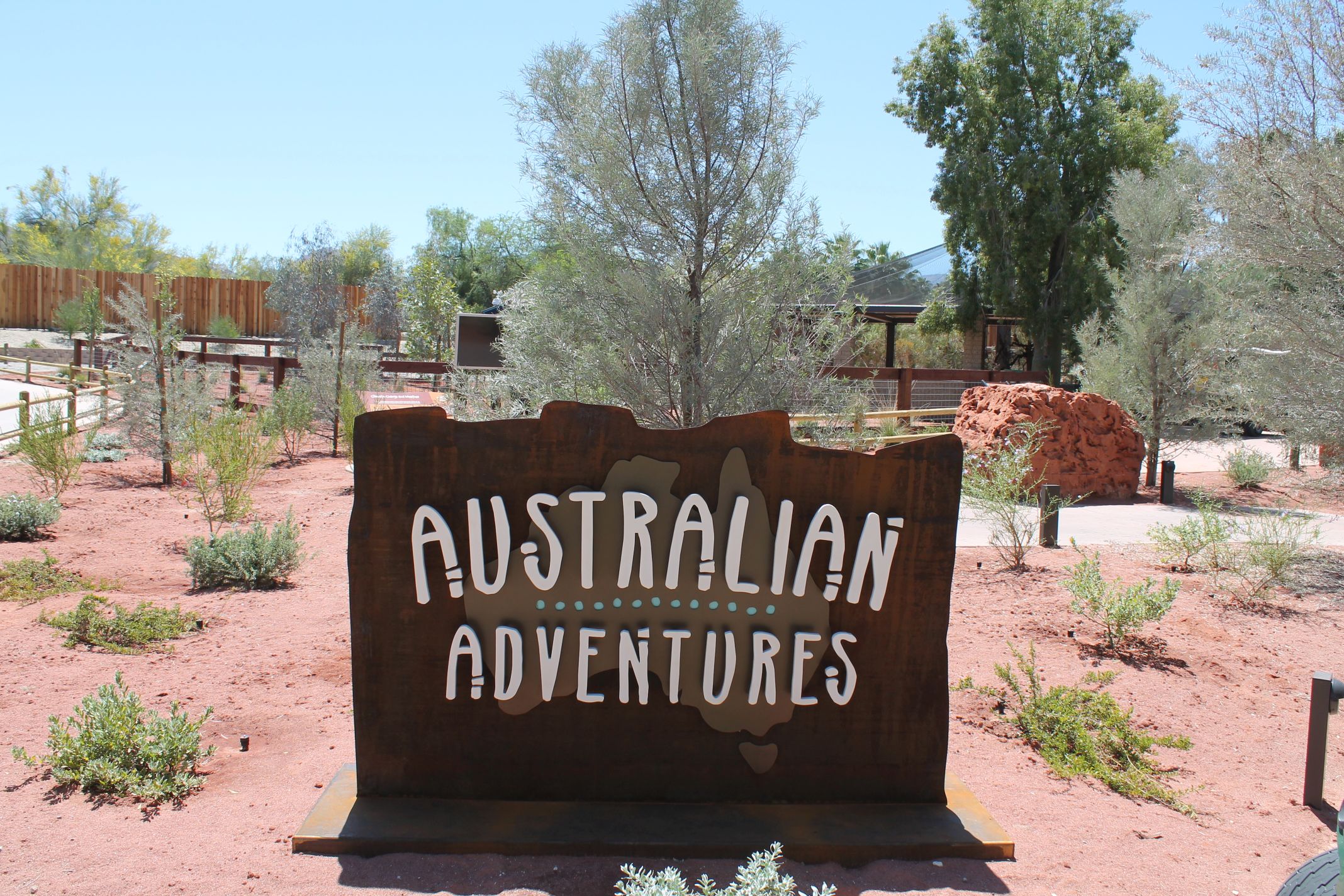 Australian Adventures sign