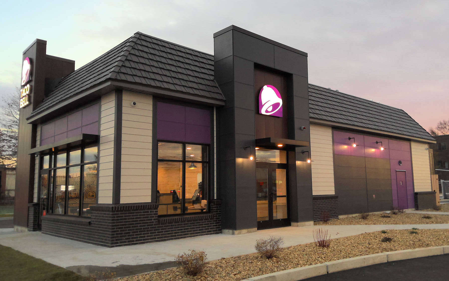 Exterior of a Taco Bell Conversion