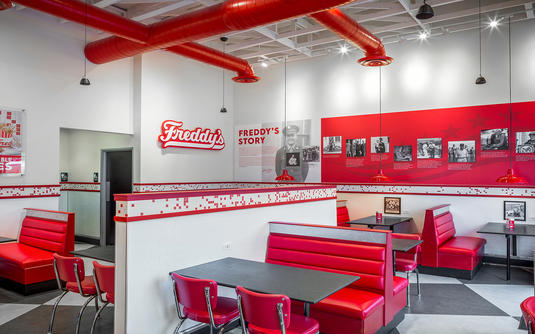 Interior option for Freddys