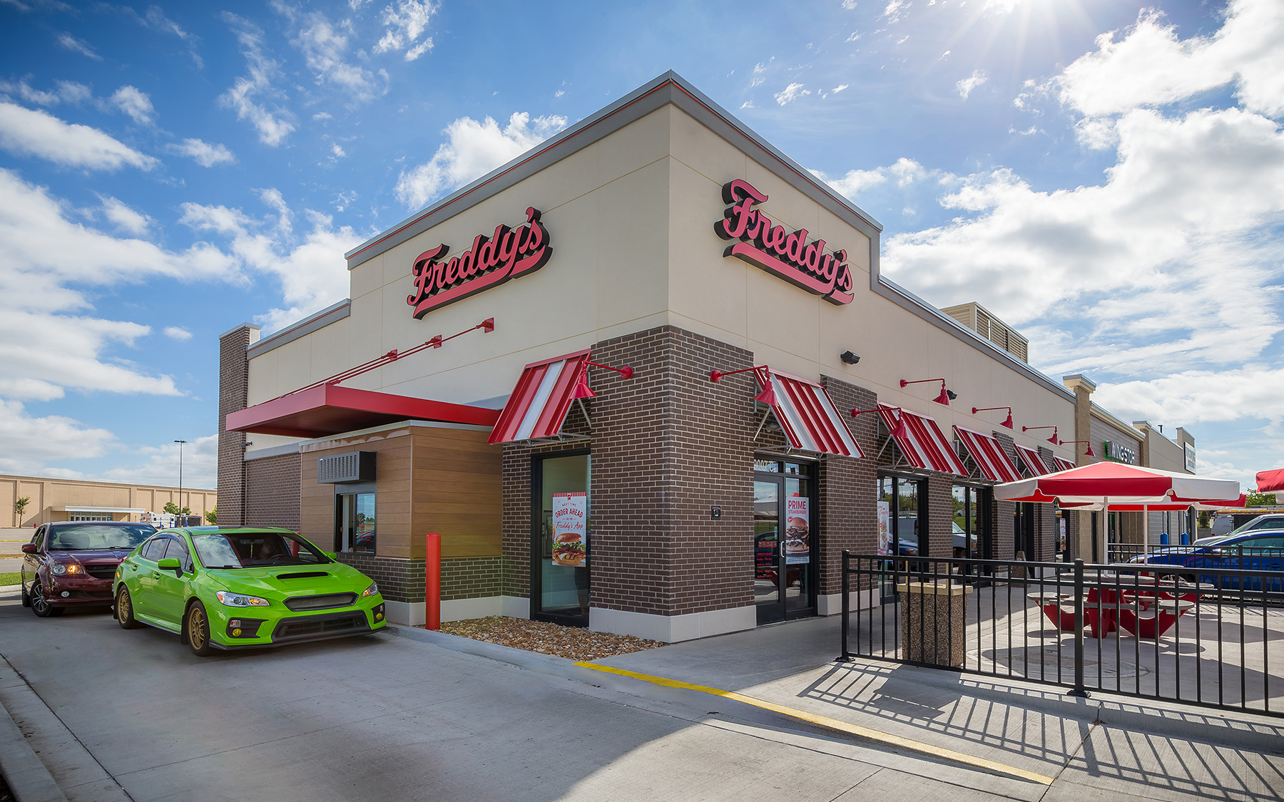 Exterior option for Freddys