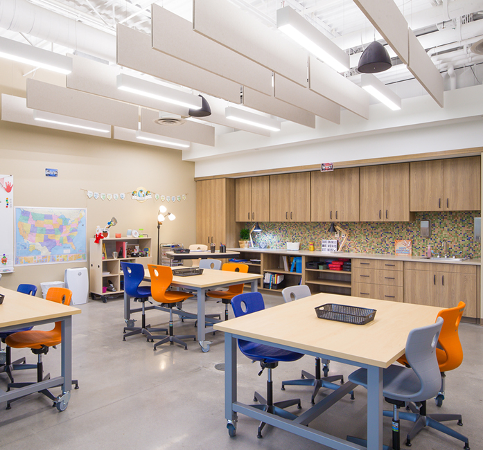 Phillips Fundamental Learning Center classroom
