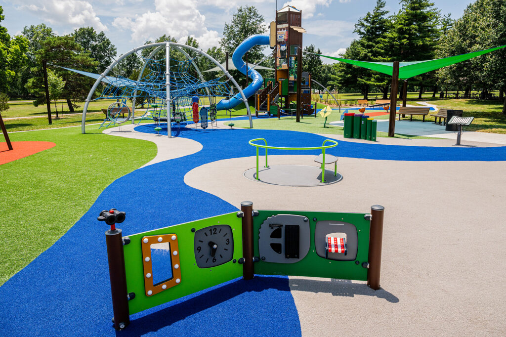 Wide view of Black Bob Park