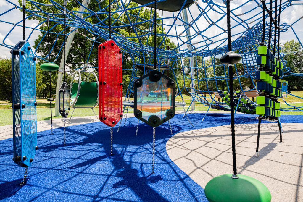 Close up shot of Sensory Dome activities