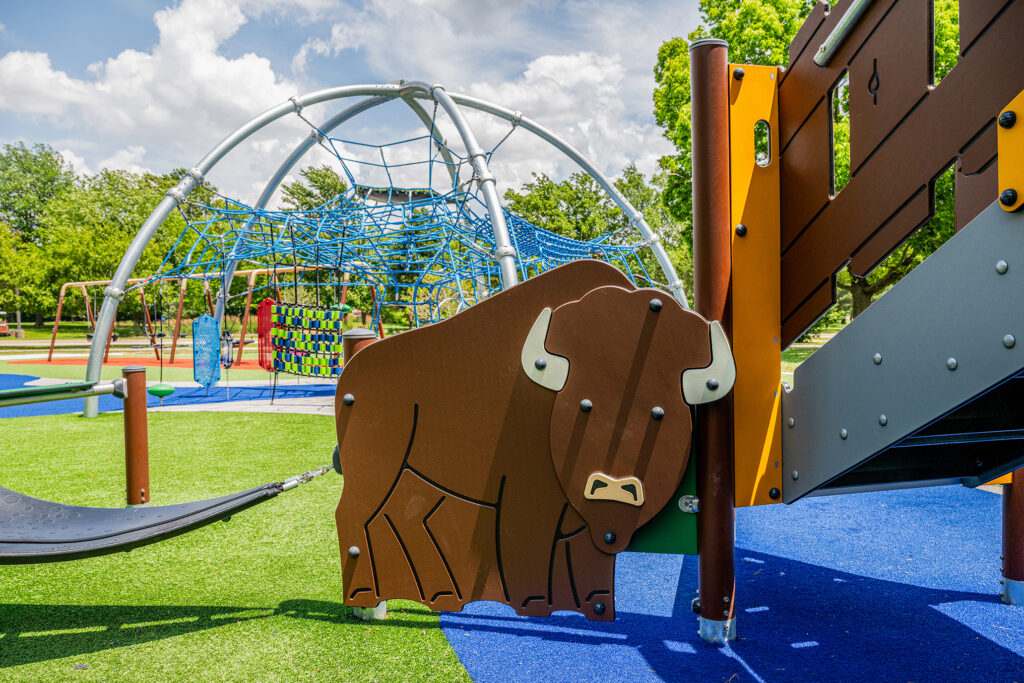 Buffalo accessories of Black Bob Park