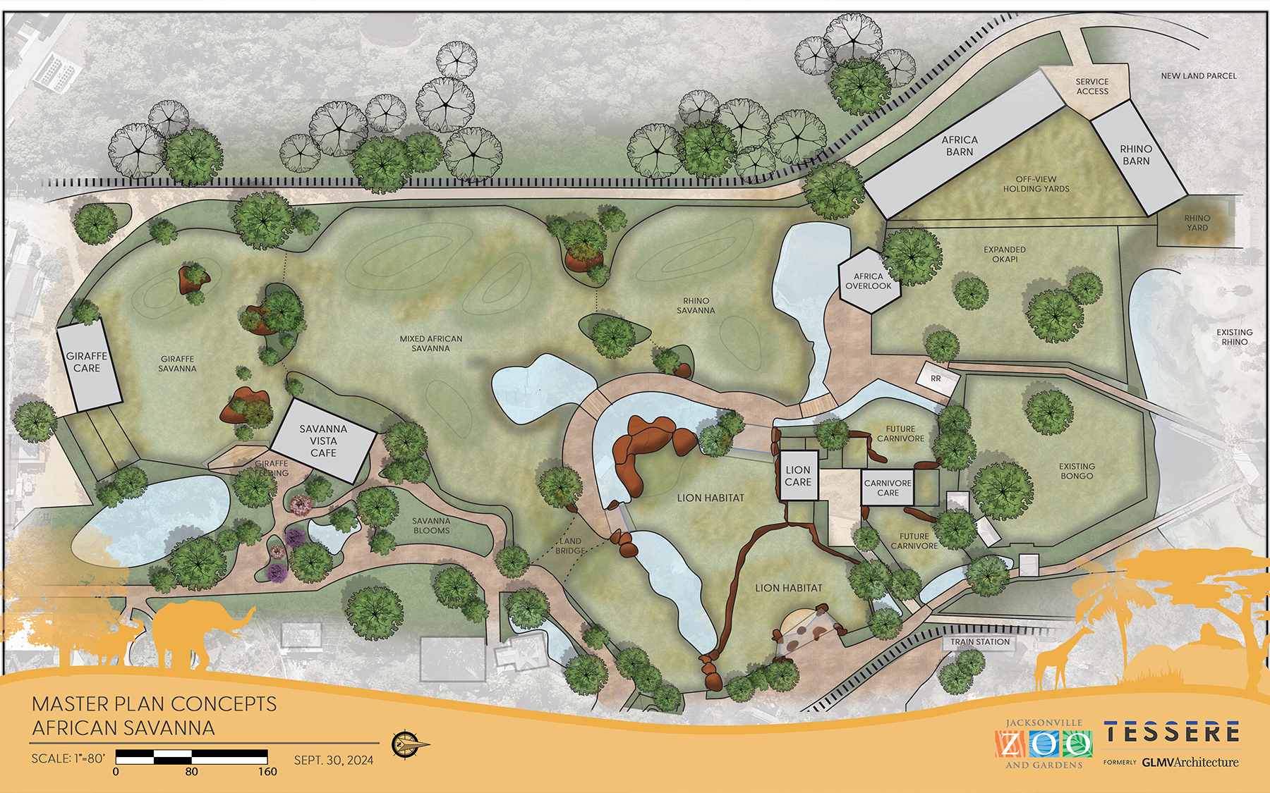 Site Plan for Jacksonville Master Plan