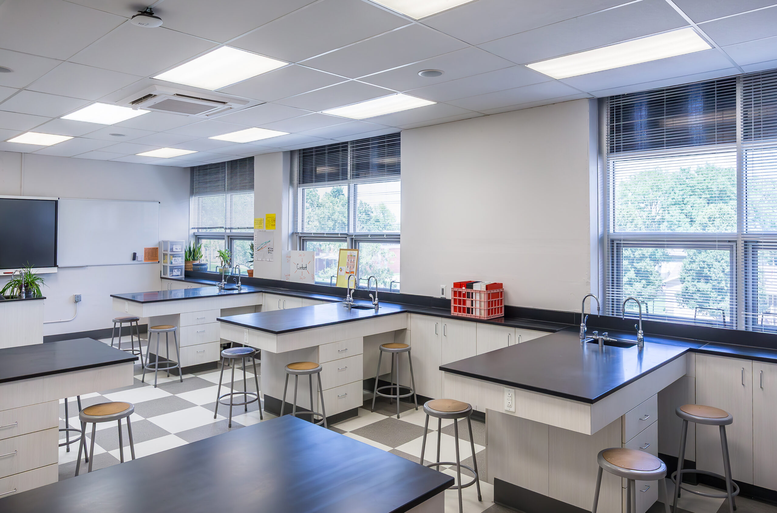 Humboldt High School - updated science classrooms