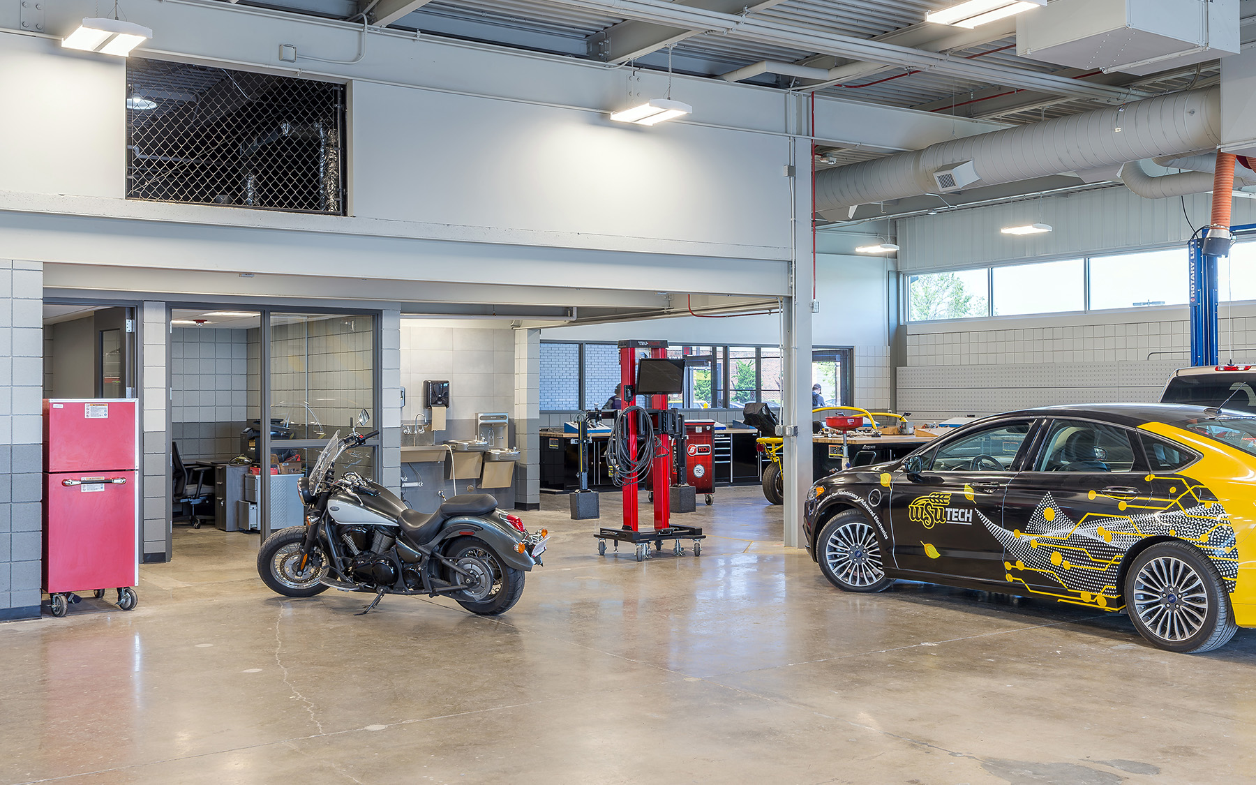 WSU Tech Walser Lab Renovation Project Image