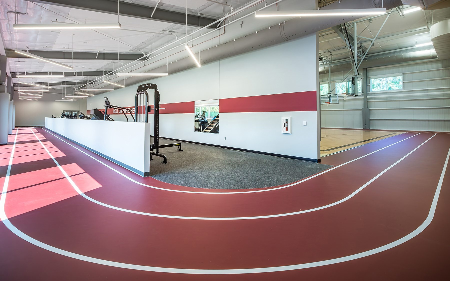 Bethel College Wellness Center track.