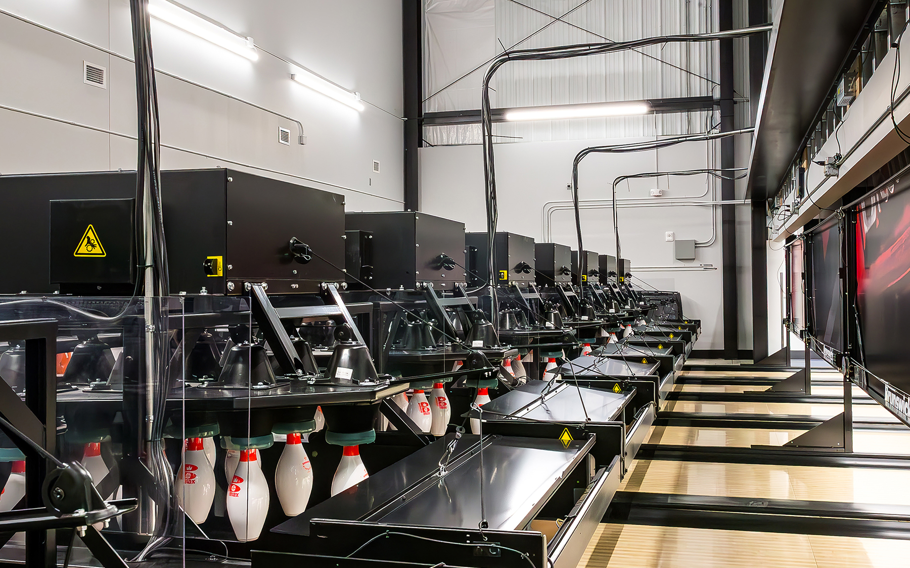 Dodge City High School bowling pins.