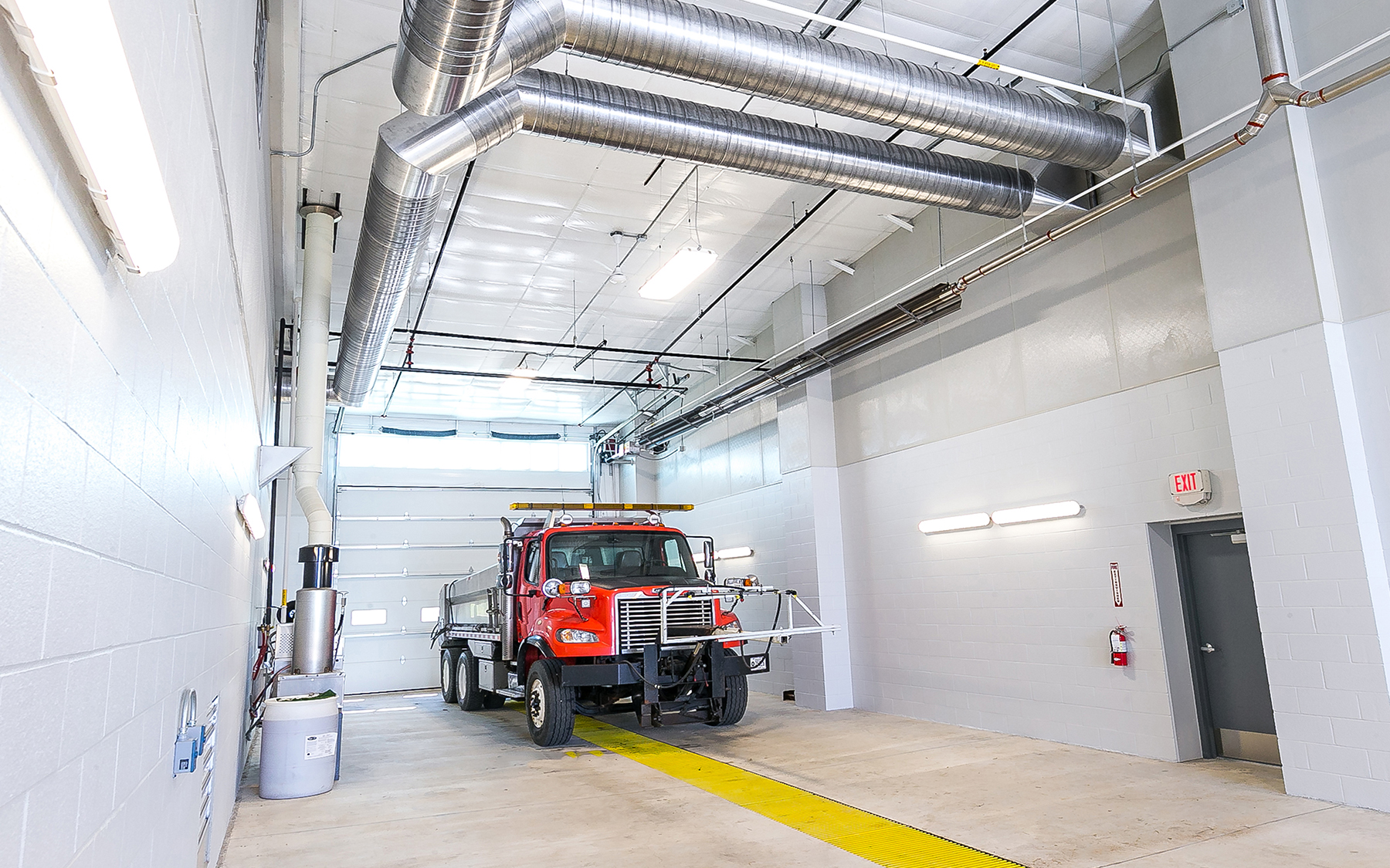 KDOT Newton truck wash bay