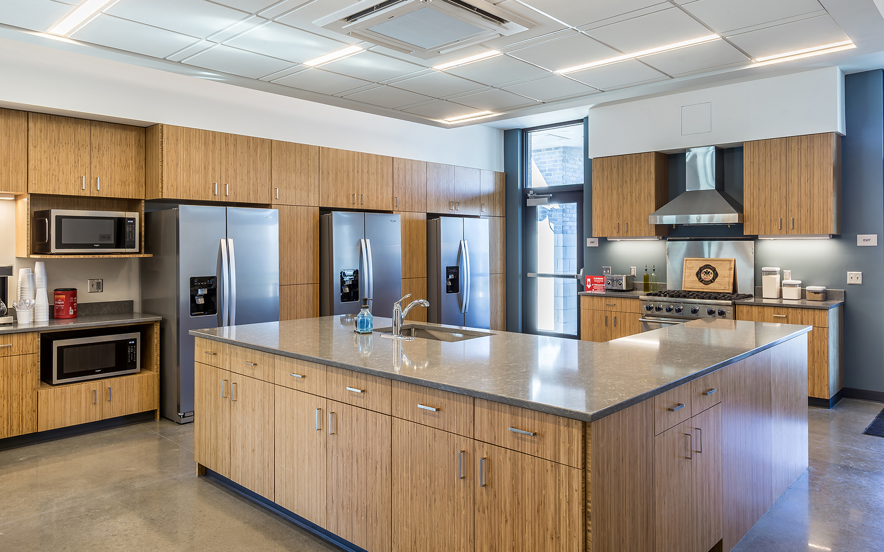 Lee's Summit Fire Station 5 kitchen