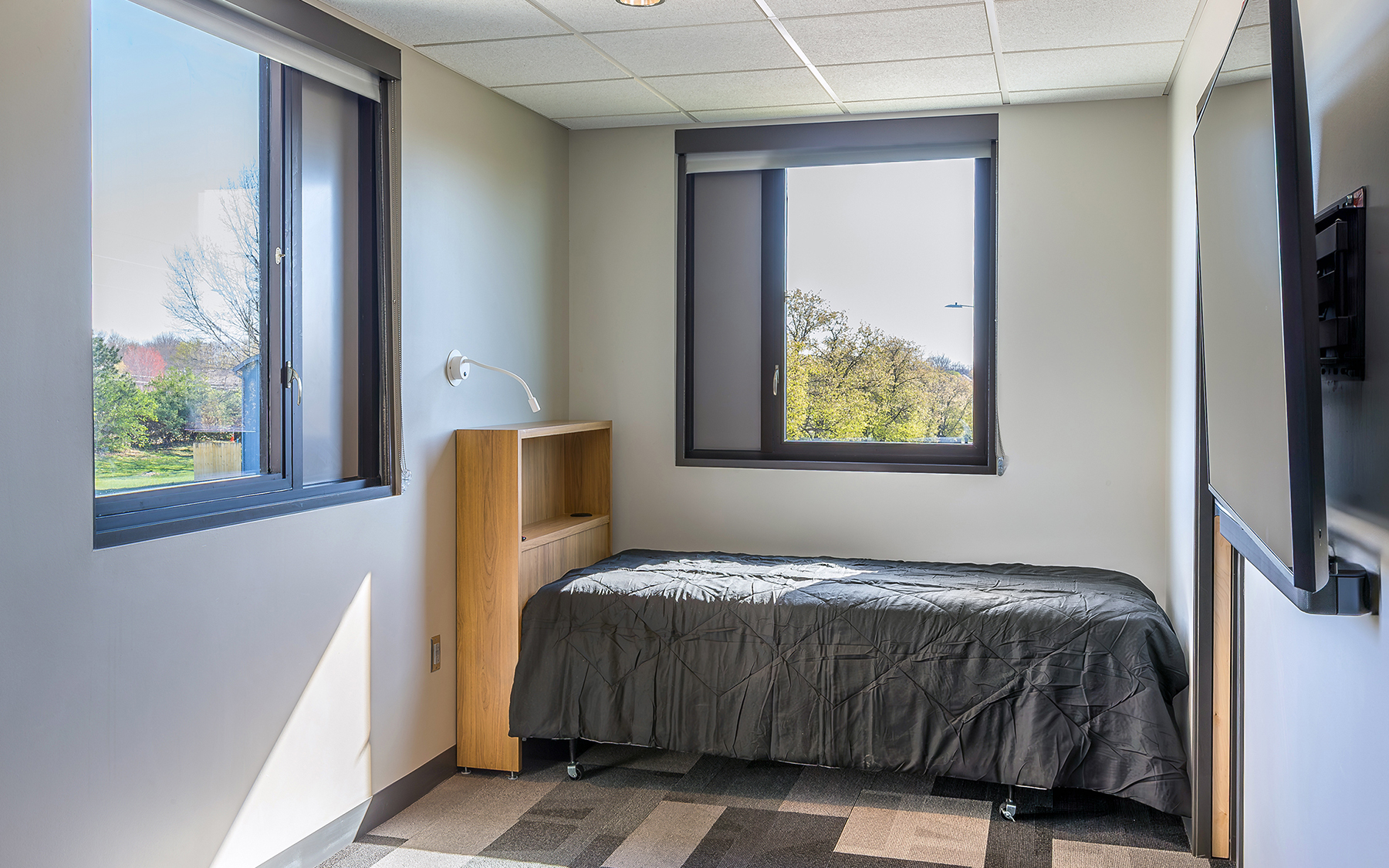 Lee's Summit Fire Station 5 sleeping quarters