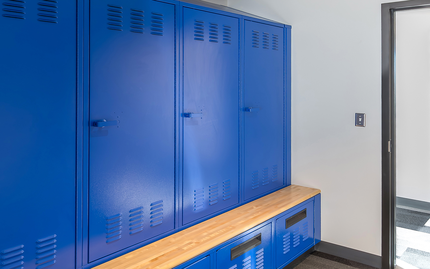 Lee's Summit Fire Station 5 lockers