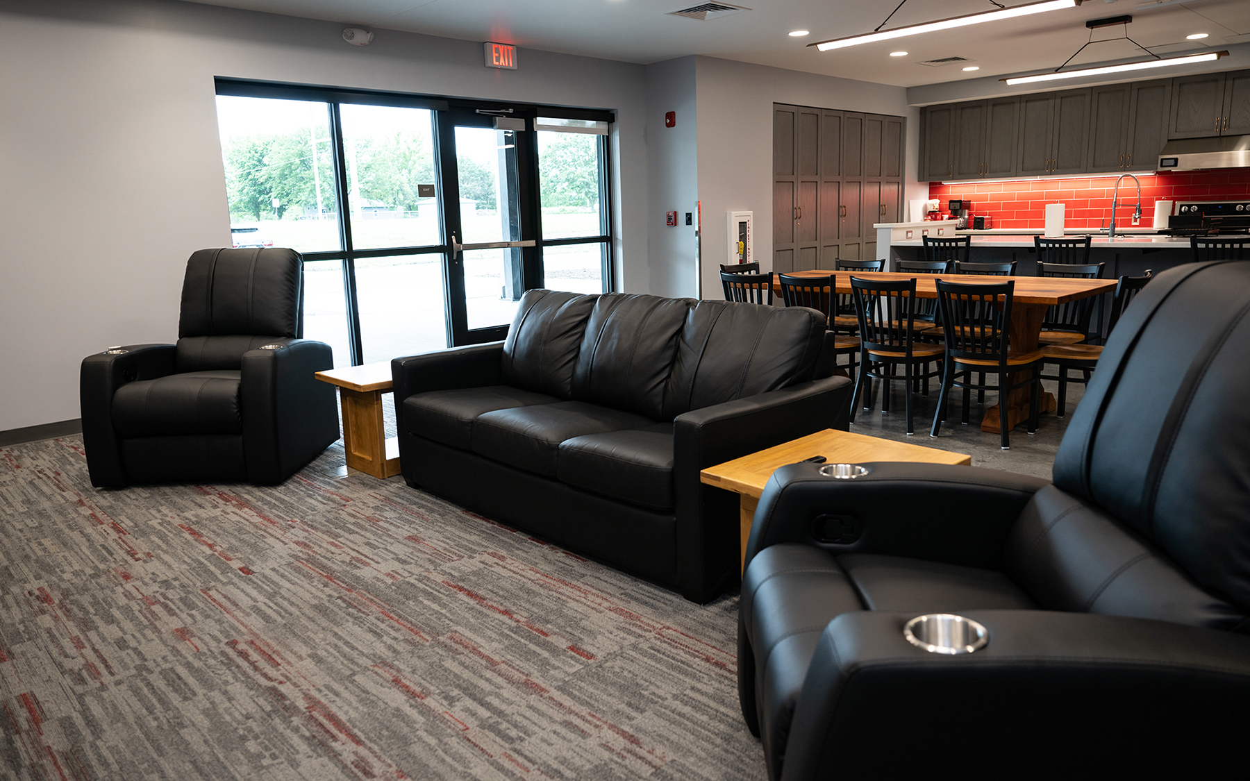 Lounge area fire station
