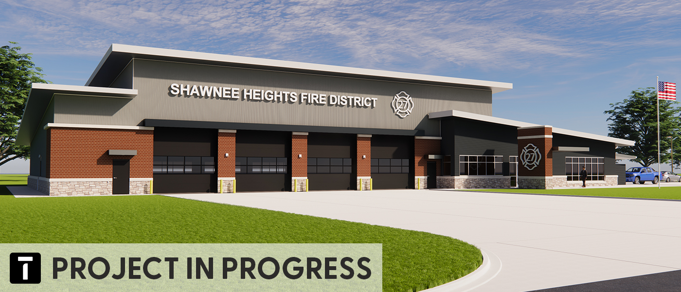 Shawnee Heights Fire Station 27 Header Project In Progress
