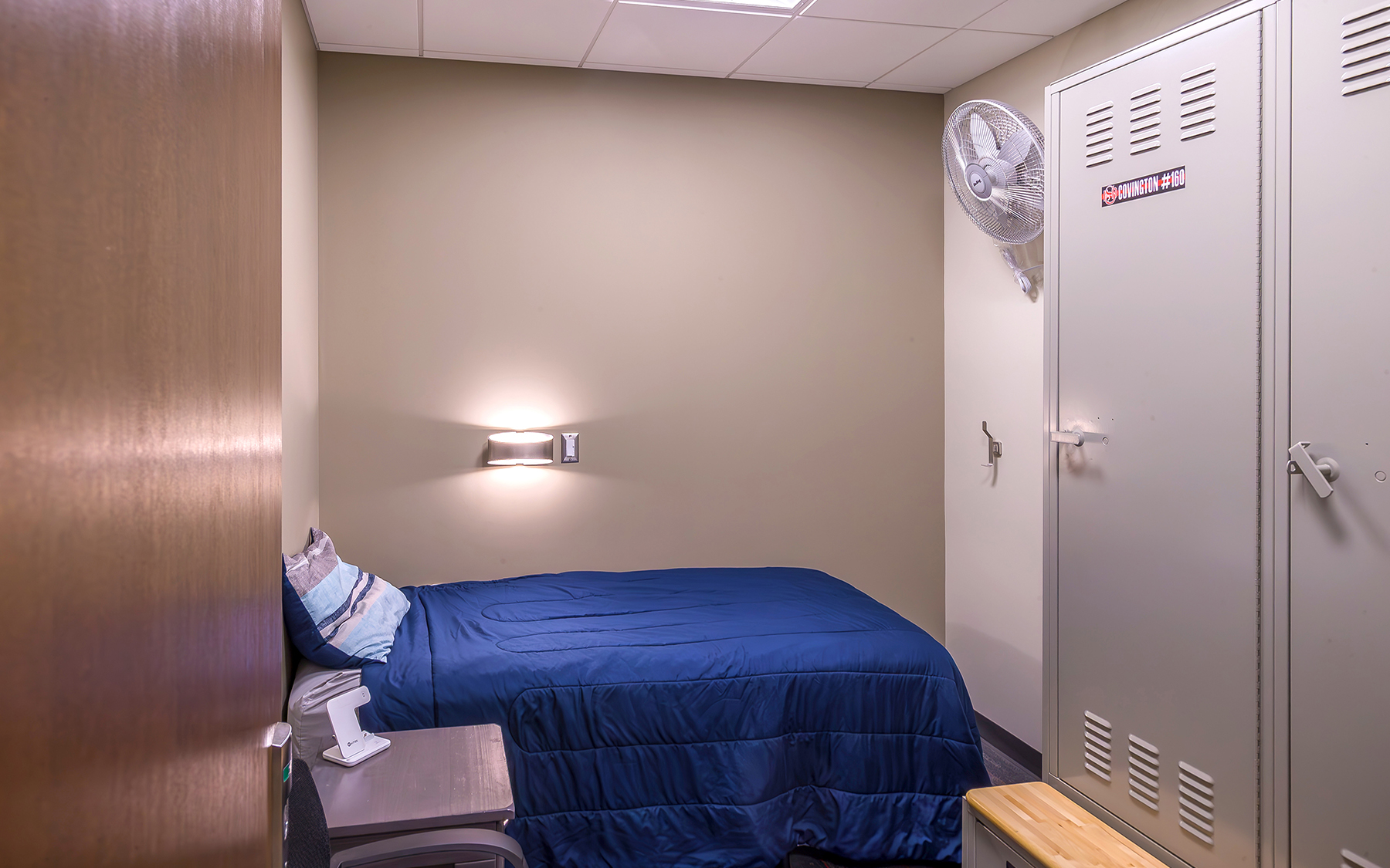 Shawnee Fire Station 71 sleeping quarters