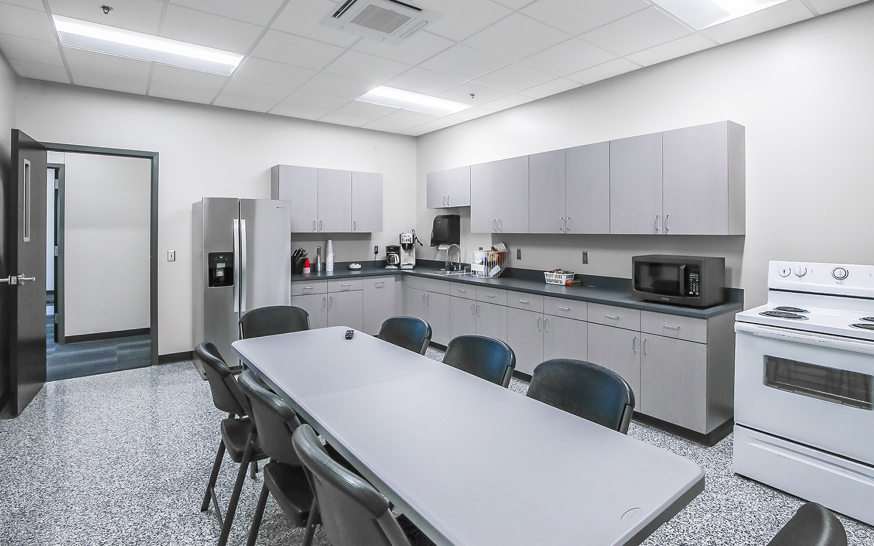 Plumbers and Pipefitters break room.