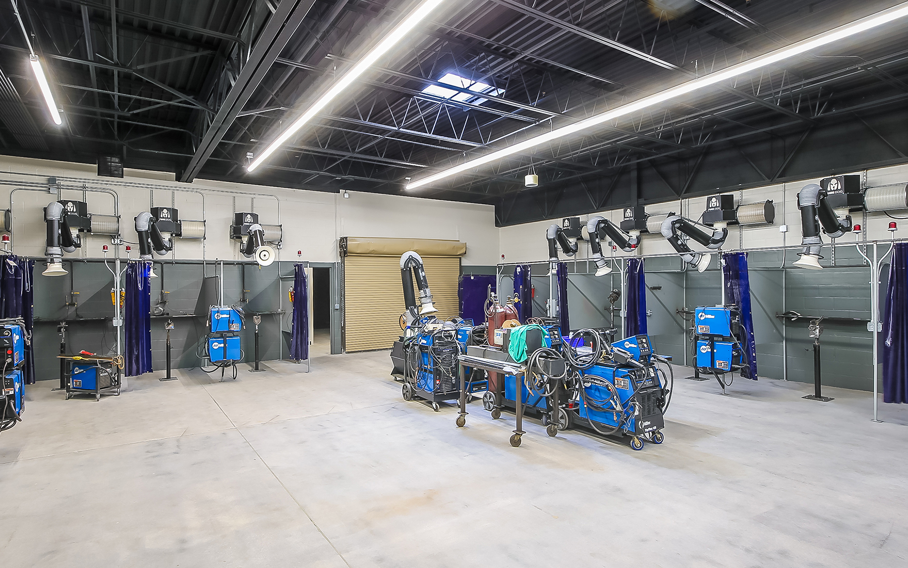 Plumbers and Pipefitters warehouse room.
