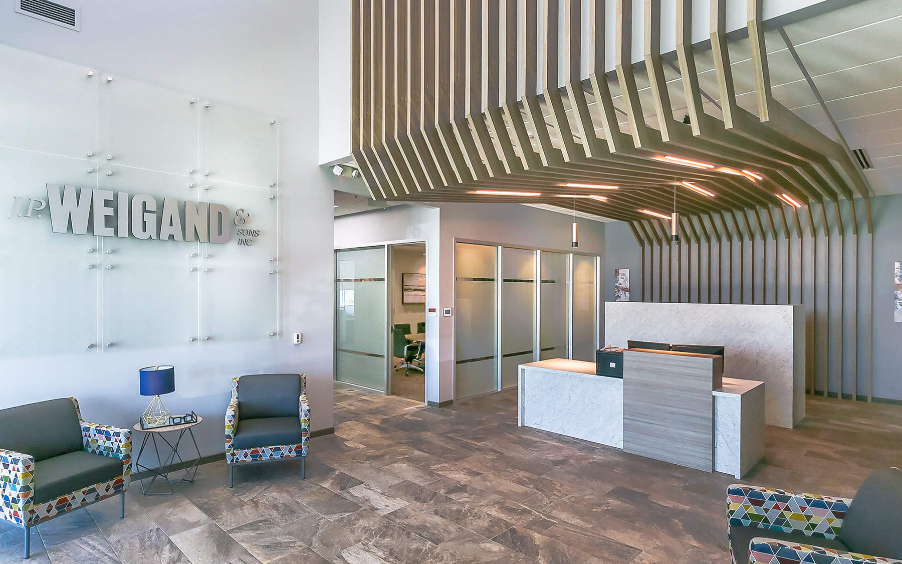 Weigand front desk.