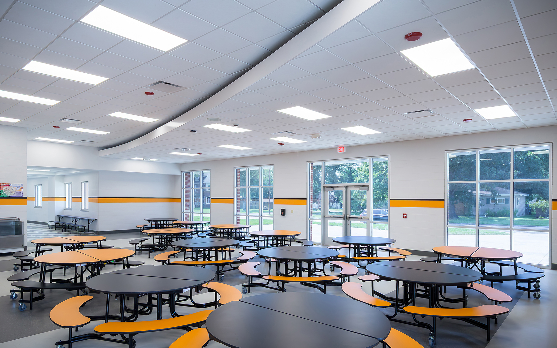 Elementary School Lunch room