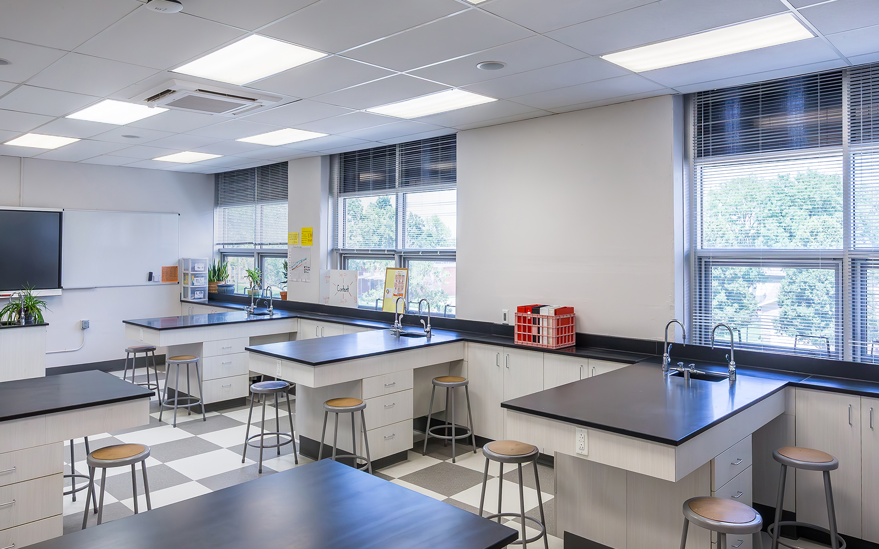 Chemistry lab classroom