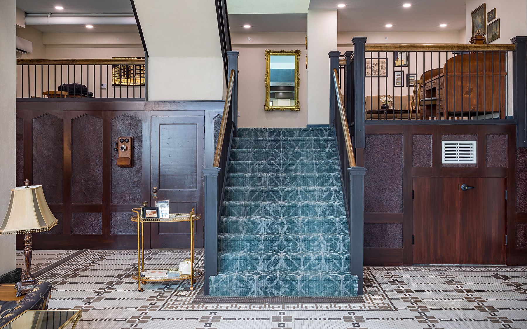 Meyer Landmark lobby stairwell
